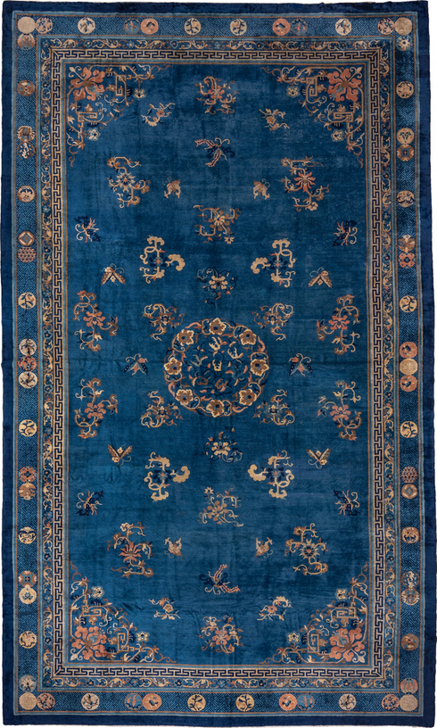 Antique Chinese Area Rug (12' x 10')